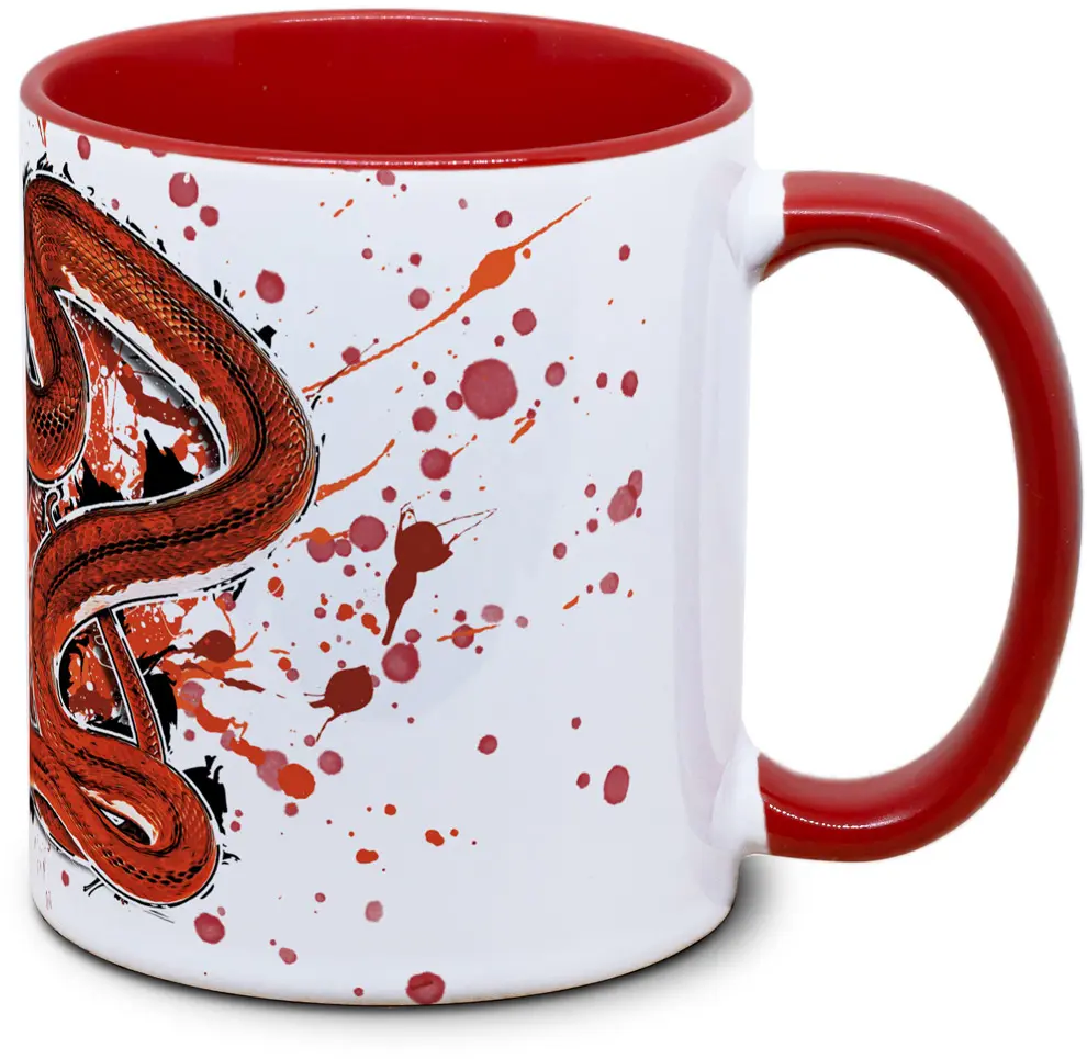 Pantherophis guttatus Pied Sided Bloodred - Tassenkasper