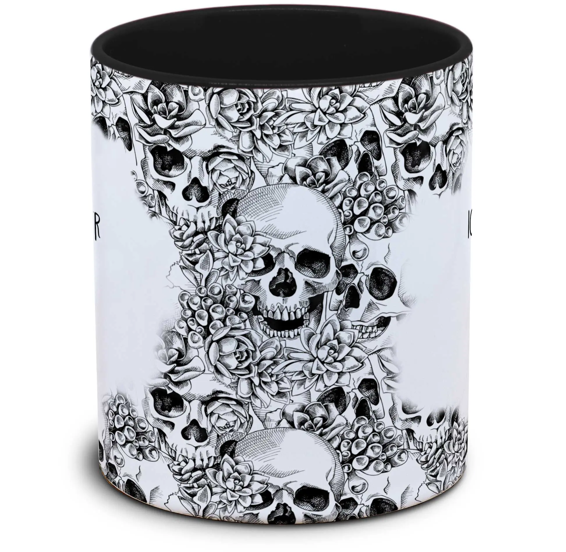 Totenkopf "ich bin lieber unbeliebt..." - Tassenkasper