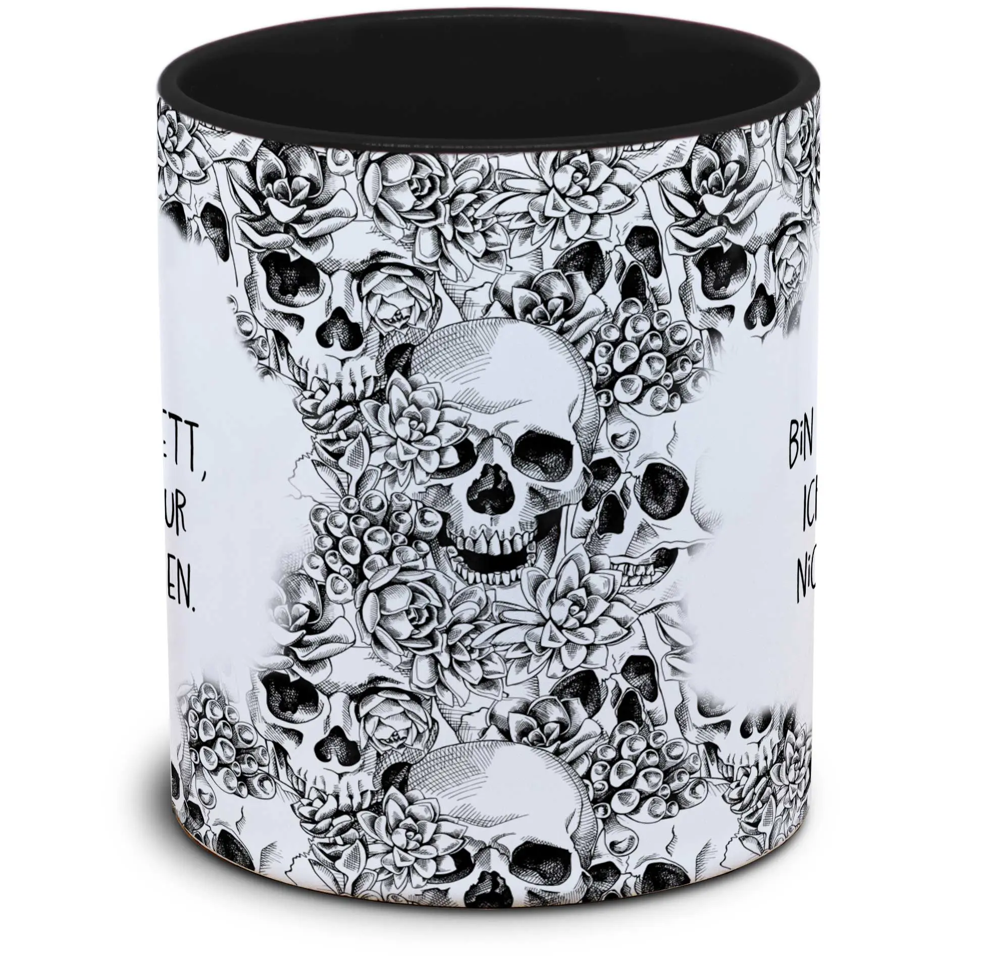 Totenkopf "eigentlich bin ich voll nett..." - Tassenkasper