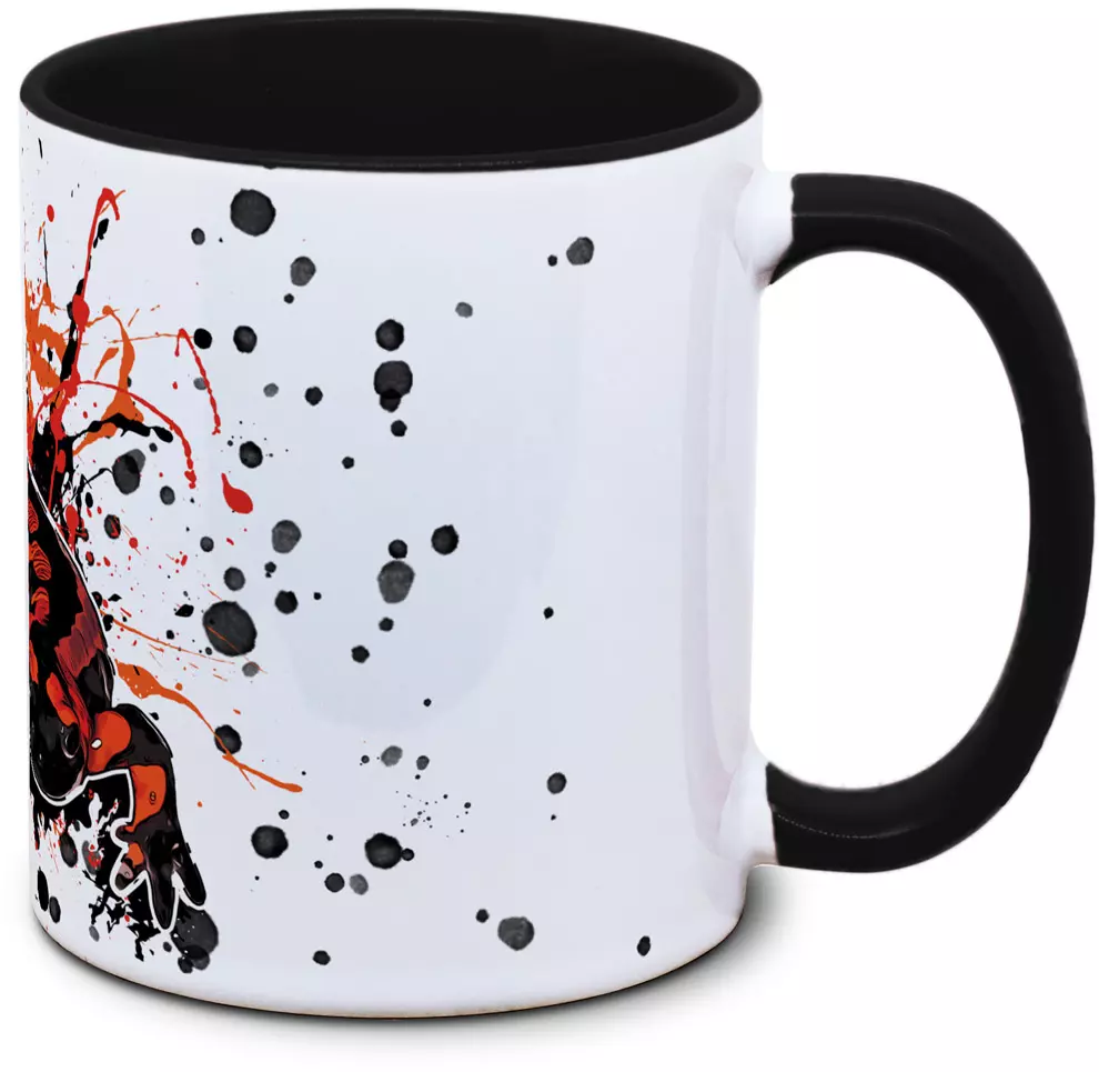 Salamandra salamandra (rot) - Tassenkasper